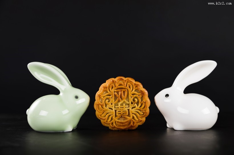 中秋节广式月饼图片