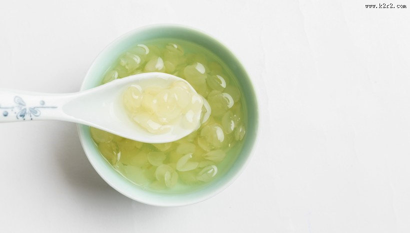 煮熟的皂角米图片