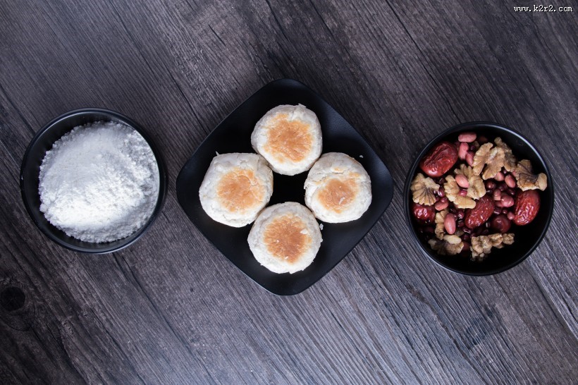 超级好吃的苏式鲜肉月饼图片