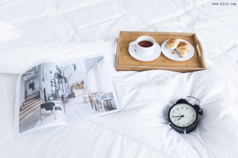 早餐牛角包图片大全