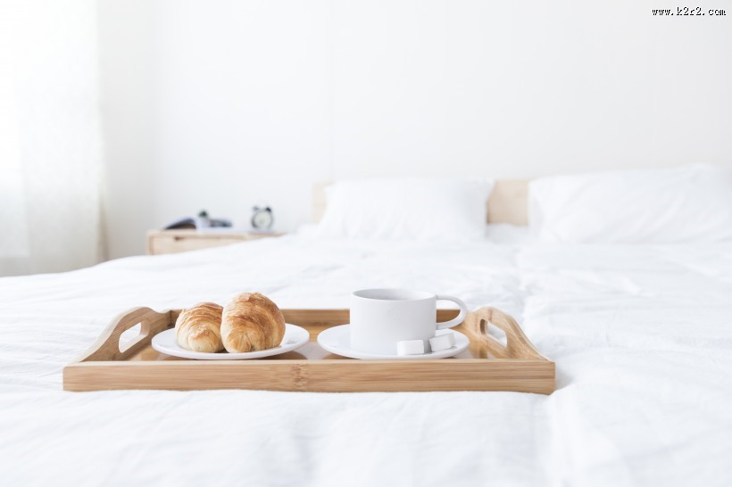 早餐牛角包图片大全