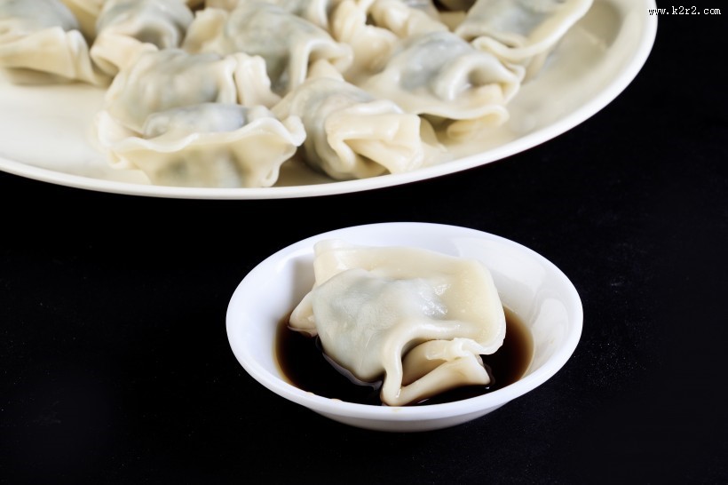 煮熟的饺子图片