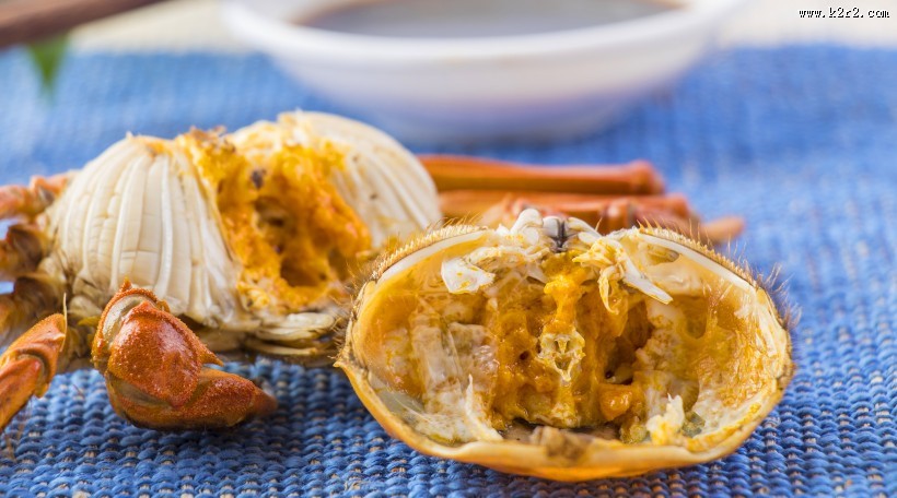 肥嫩鲜美的大闸蟹图片