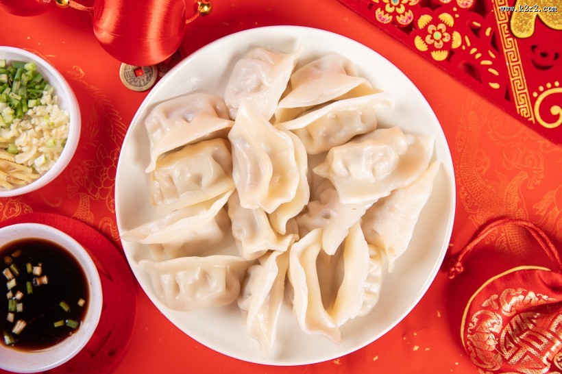 过年春节的饺子图片大全