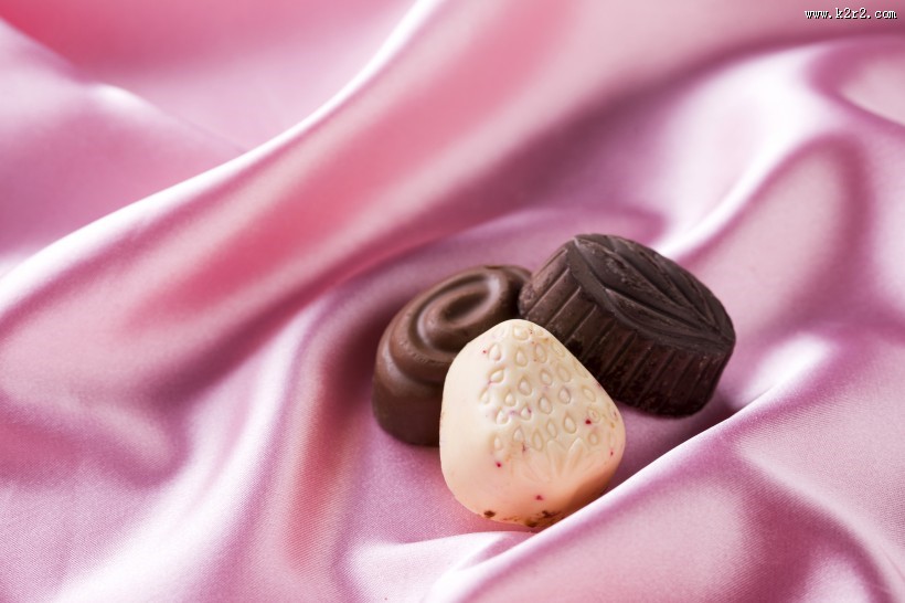 丝滑的巧克力图片