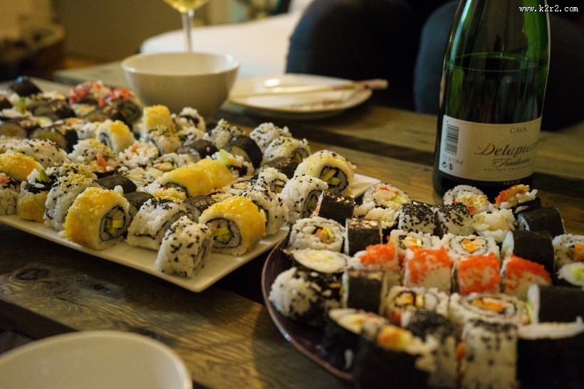 晶莹软润的寿司图片大全