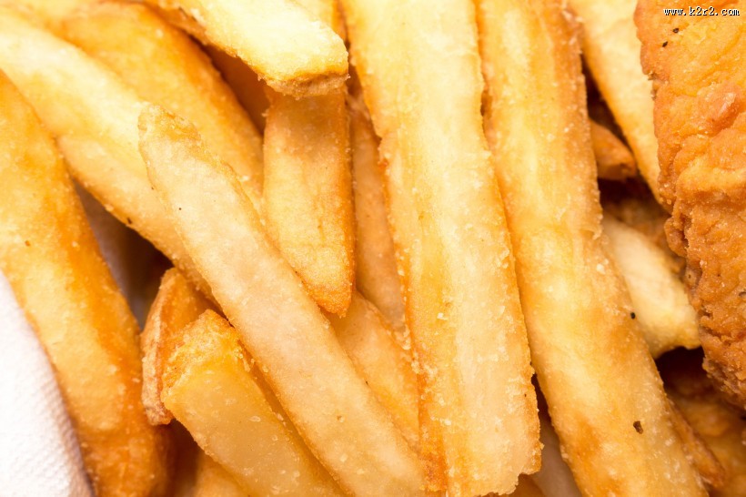 美味的炸薯条图片
