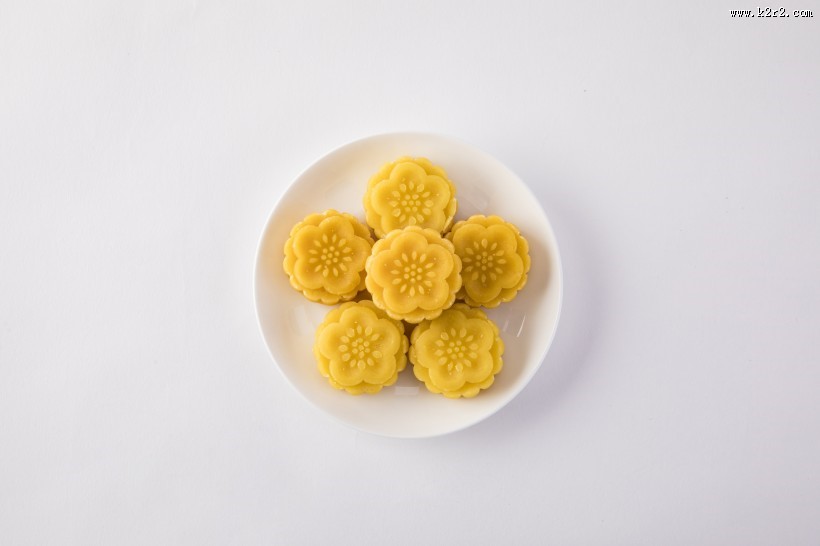 夏日解暑绿豆糕图片