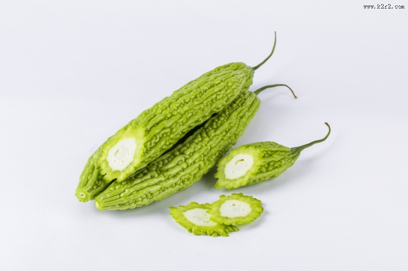 清脆的苦瓜图片