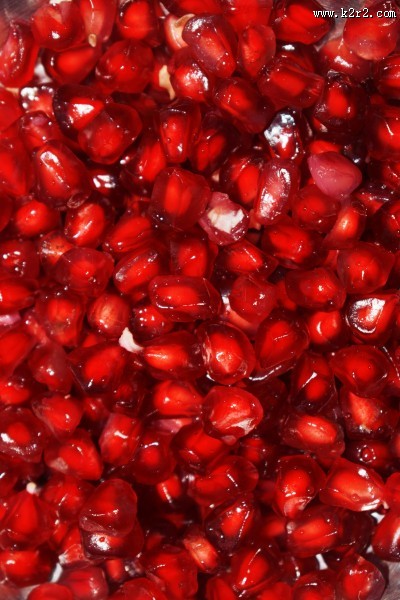 粒粒饱满的石榴粒图片大全