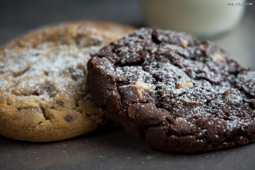 美味可口的曲奇饼干图片