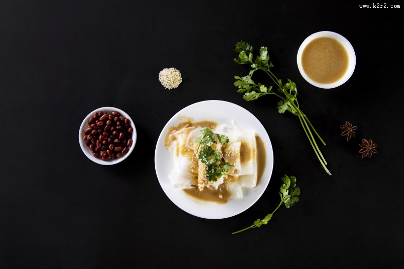 爽口解暑凉皮图片