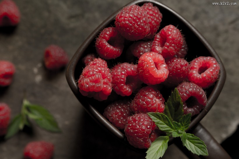 红色覆盆子图片