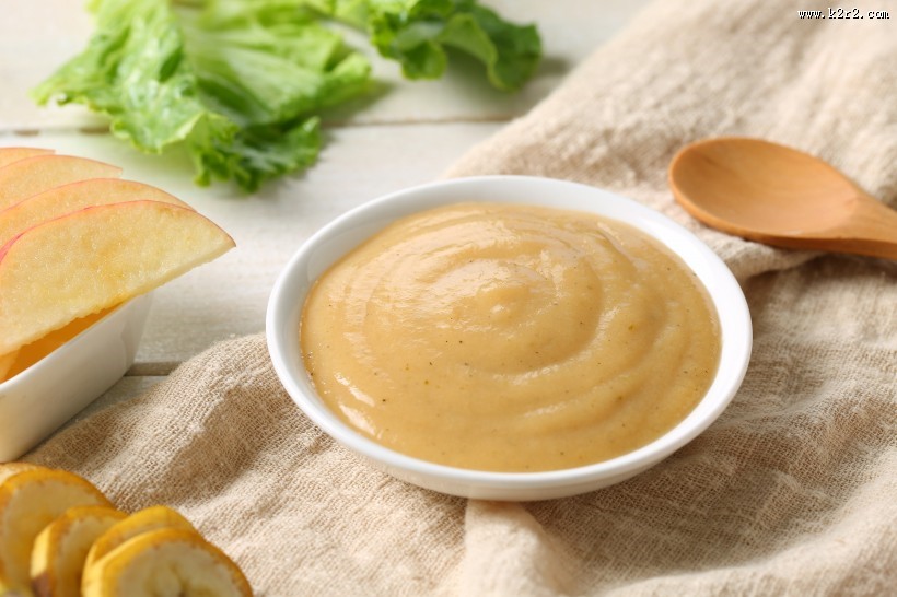 营养好吃的蔬菜水果泥图片