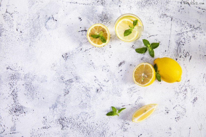 夏日冰爽柠檬图片大全
