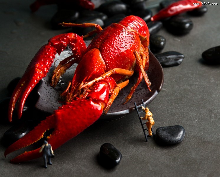 美味好吃的麻辣小龙虾图片