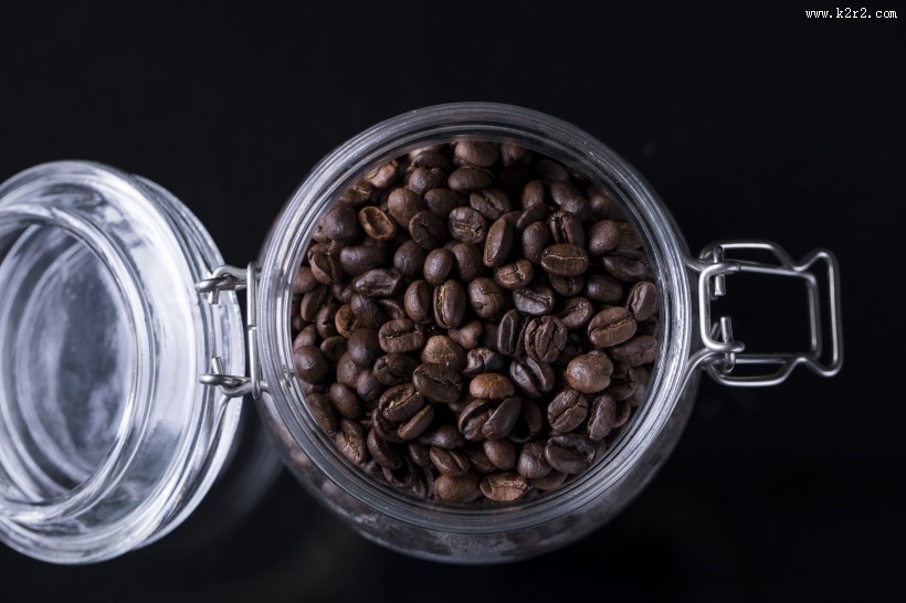 咖啡和咖啡豆图片