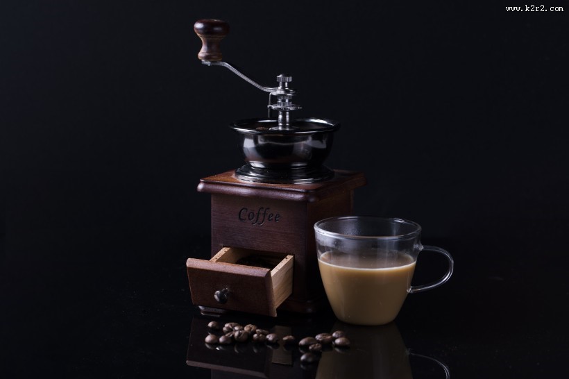 咖啡和咖啡豆图片