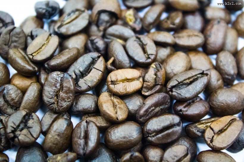 醇香的咖啡豆图片大全