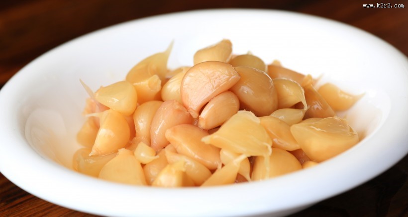 腌制的大蒜图片