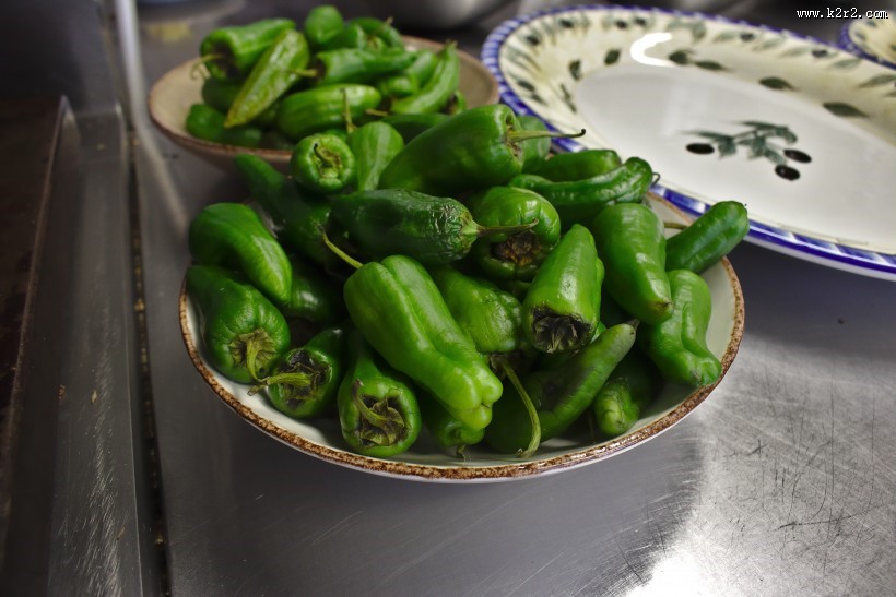 青色的尖椒图片大全