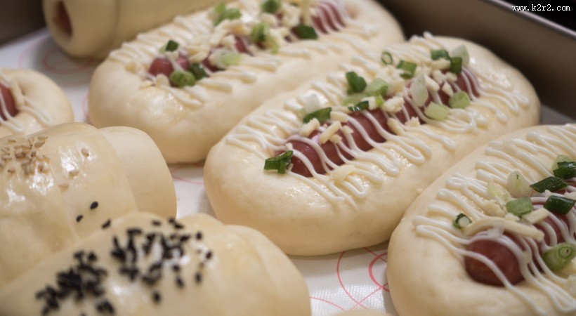 香肠面包图片