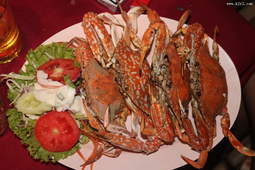 鲜嫩肥美的大闸蟹图片