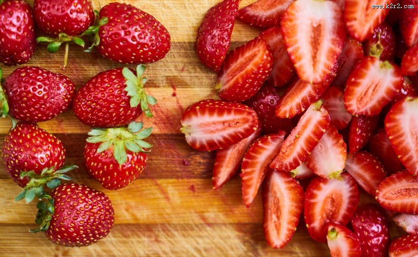 新鲜的草莓图片大全