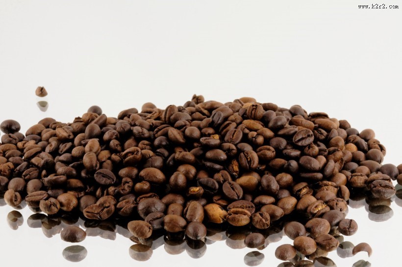 颗粒饱满的咖啡豆图片大全
