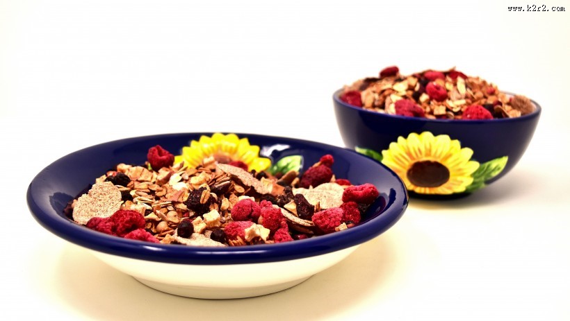 营养早餐燕麦图片