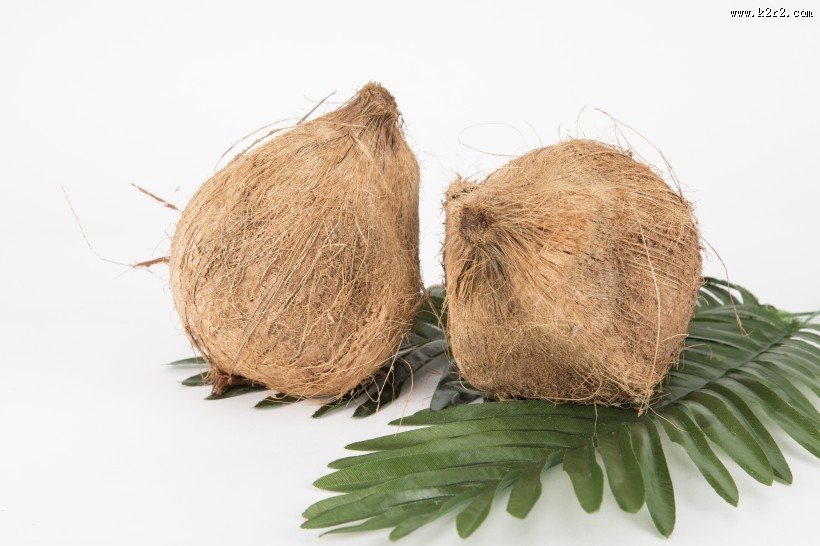 夏日清凉水果饮料椰子图片