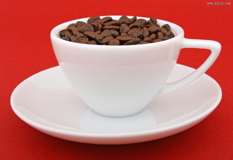 杯中的咖啡豆图片大全