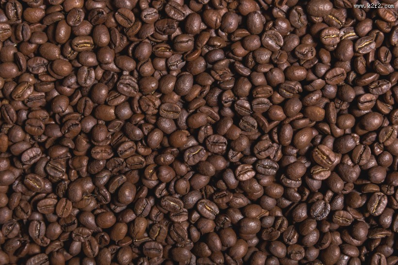 醇香的咖啡豆图片