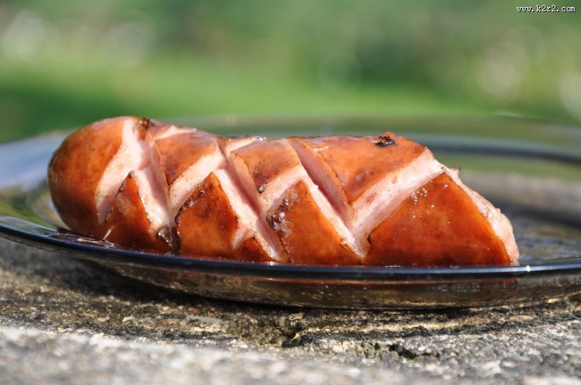 营养美味的烤肠图片