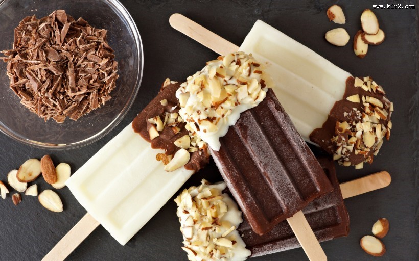 美味的冰棒图片