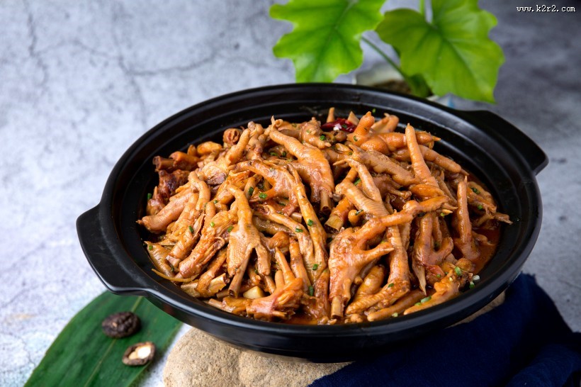 美味好吃的卤味凤爪图片大全