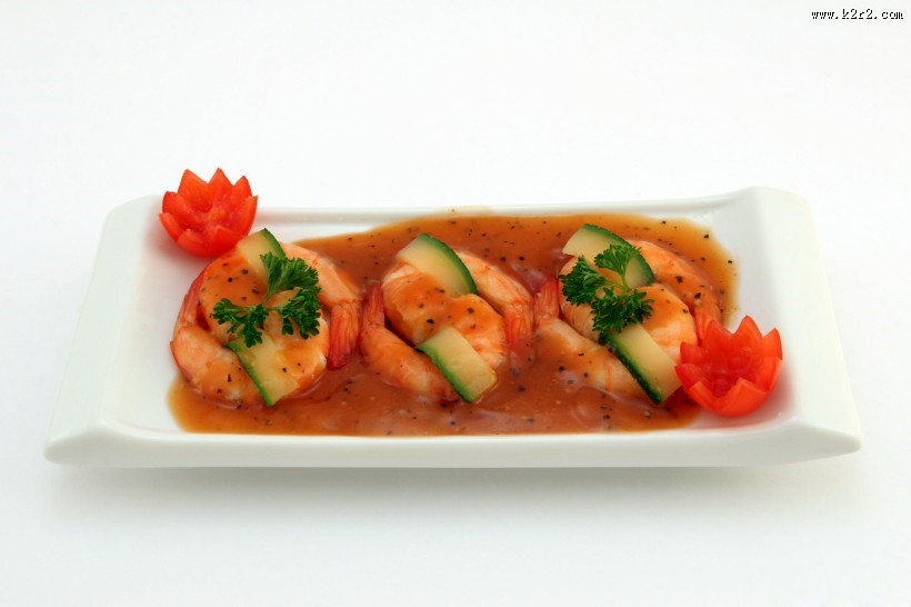 好吃又好看的明虾寿司图片