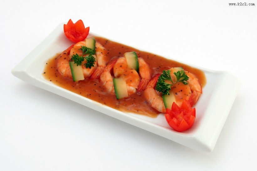 好吃又好看的明虾寿司图片