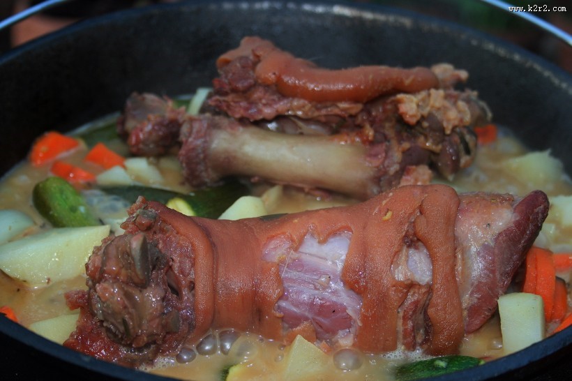 多种做法的猪蹄图片