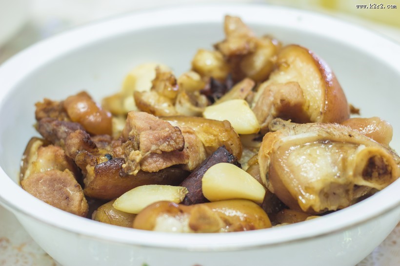 多种做法的猪蹄图片