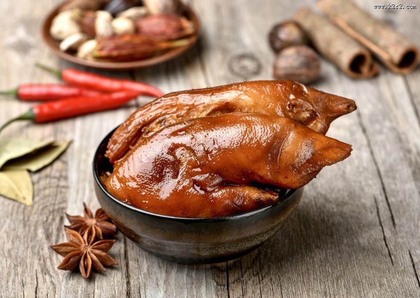 多种做法的猪蹄图片