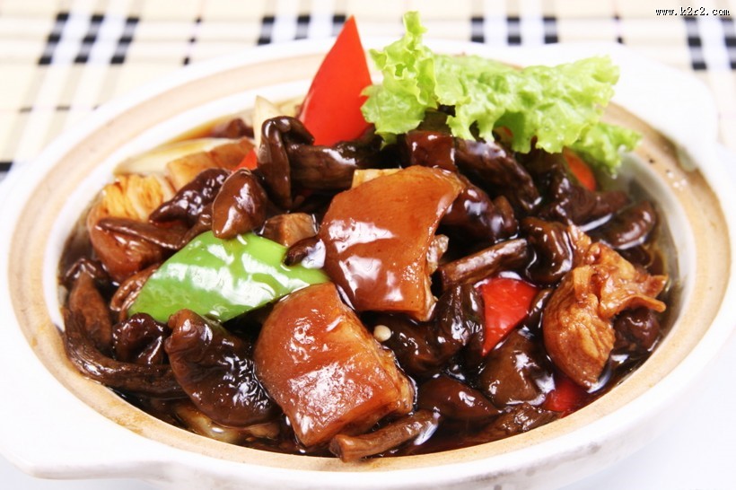 多种做法的猪蹄图片