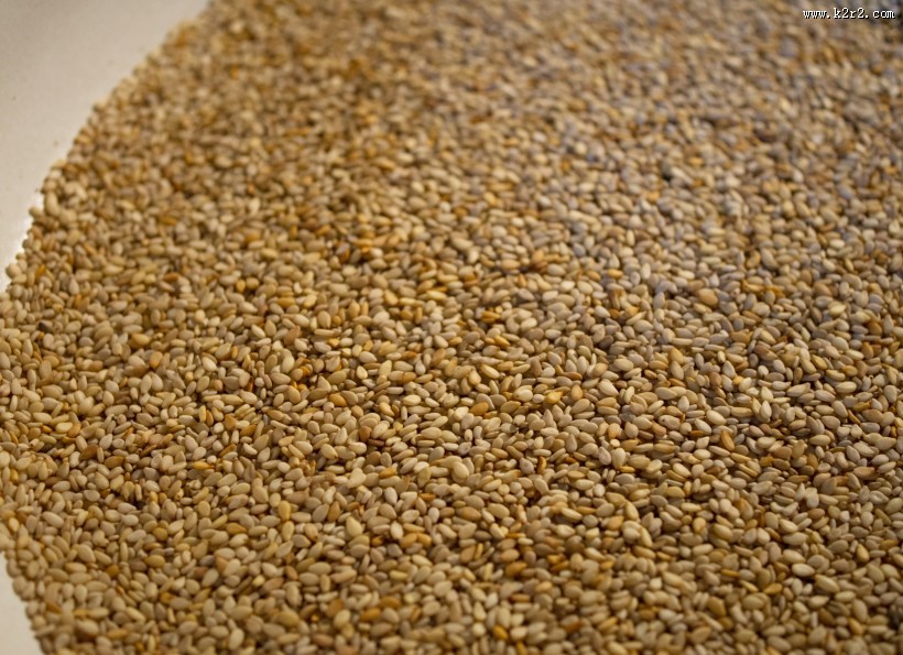 香气袭人的白芝麻图片大全