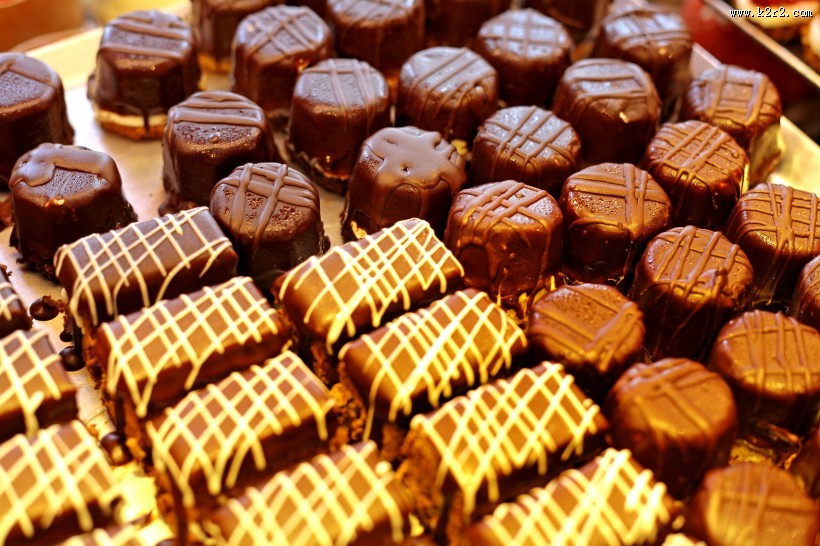 甜蜜丝滑的巧克力图片大全