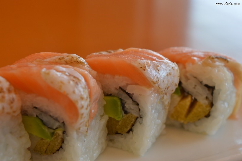 晶莹软润的寿司图片