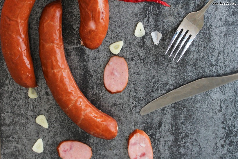 美味好吃的哈尔滨红肠图片
