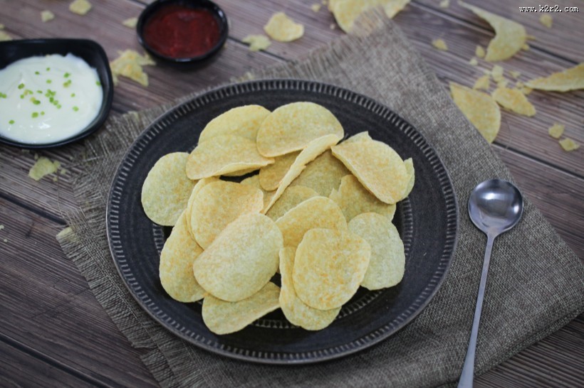 美味好吃的薯片图片