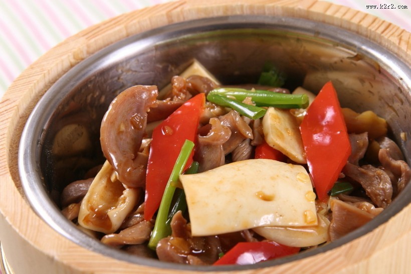 美味馋人的干锅肥肠图片大全