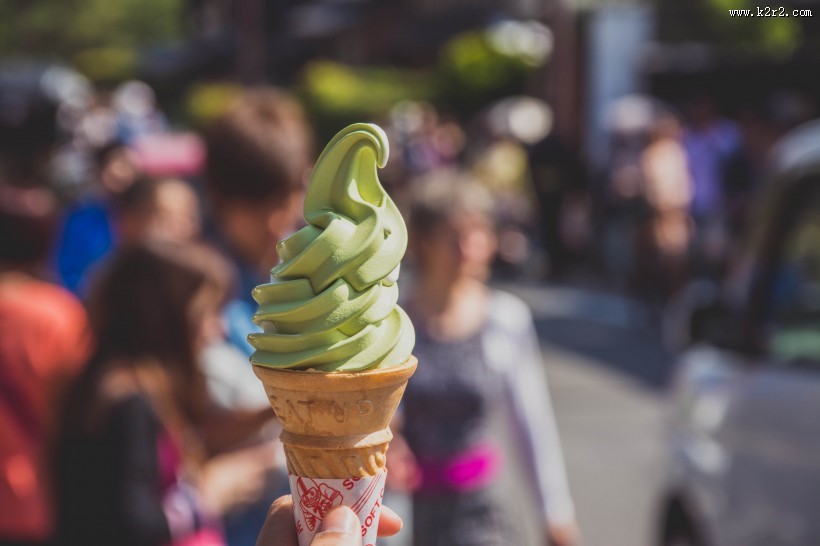 好吃的冰淇淋图片