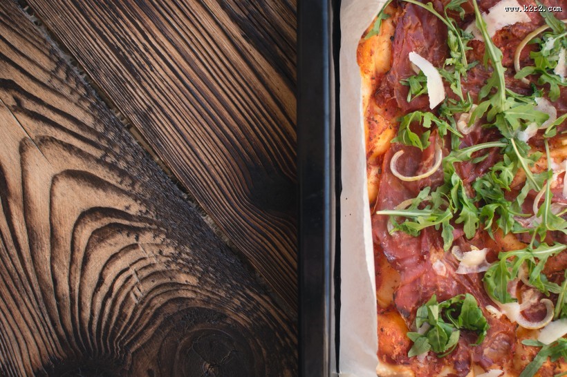 美味的披萨图片